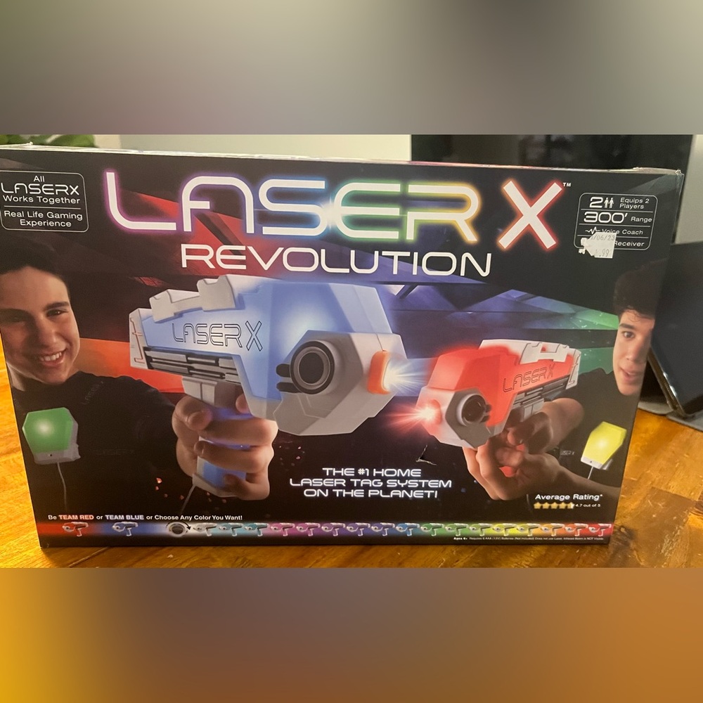 Laser tag (almost new)